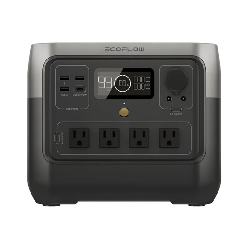 EcoFlow RIVER 2 Pro Portable Power Station (Black) (ZMR620-B-IN)
