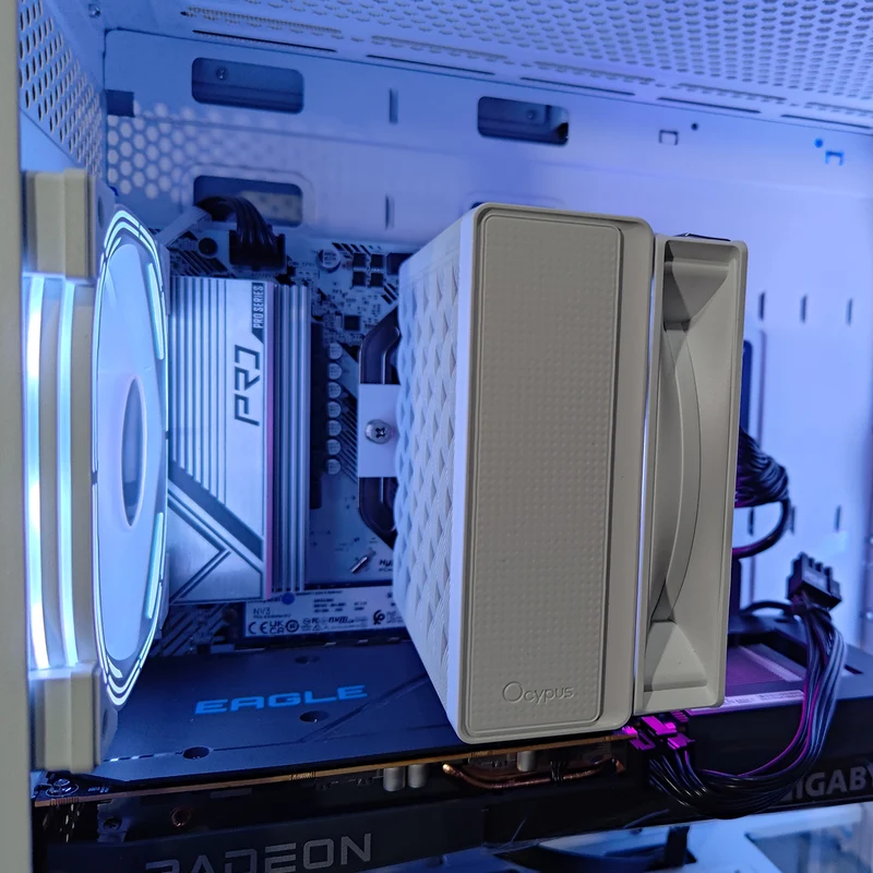 Alpha Gamma C50 White V2 Desktop Gaming PC | AMD Ryzen 5 5600 | 16GB RAM | 500GB SSD | RX 6600 | Windows 11 Pro