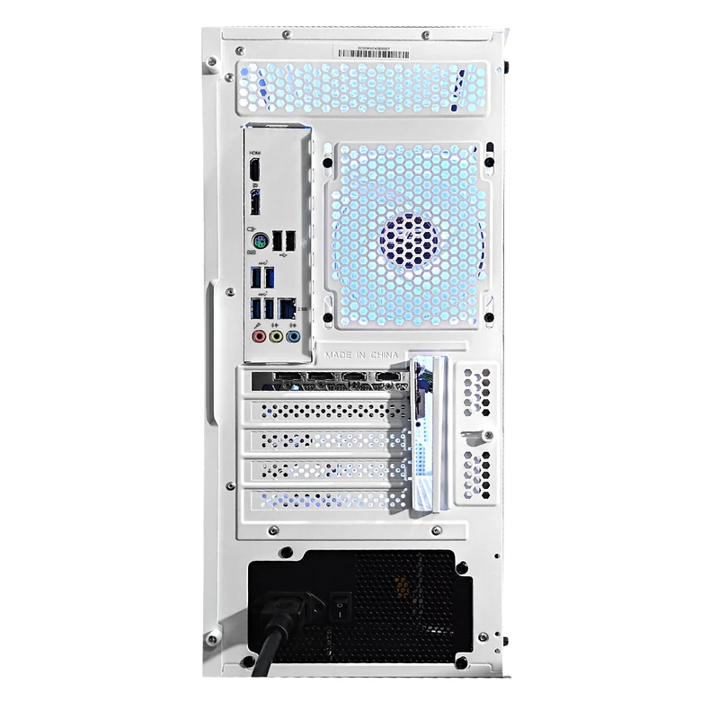 Alpha Gamma C50 White V2 Desktop Gaming PC | AMD Ryzen 5 5600 | 16GB RAM | 500GB SSD | RX 6600 | Windows 11 Pro