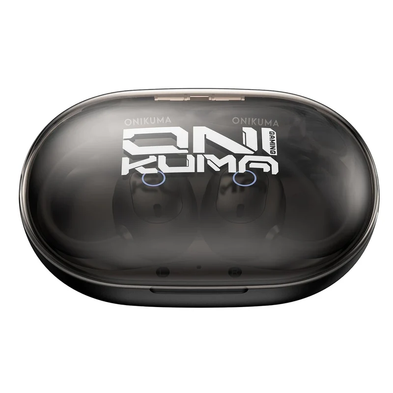 Onikuma T25 Wireless Earphones (White, Black)