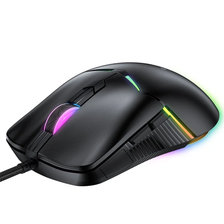Onikuma CW929 Professional Wired Gaming Mouse (Black, White)