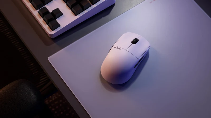 Pulsar X2A SIZE 2 Ultralight Wireless Ambidextrous Gaming Mouse (White) (PX2A23)