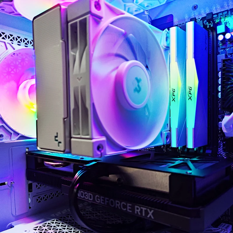 Alpha Reyna White Desktop Gaming PC | AMD Ryzen 5 5500 | 16 GB RAM | 512 GB SSD | RTX 4060 | Windows 11 Pro