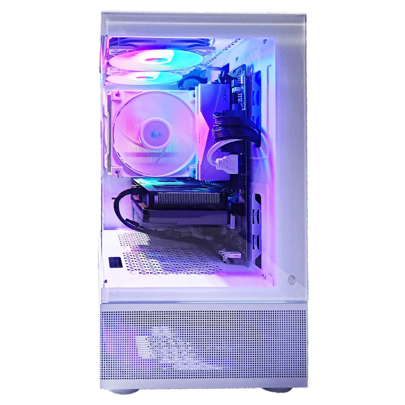 Alpha Reyna White Desktop Gaming PC | AMD Ryzen 5 5500 | 16 GB RAM | 512 GB SSD | RTX 4060 | Windows 11 Pro