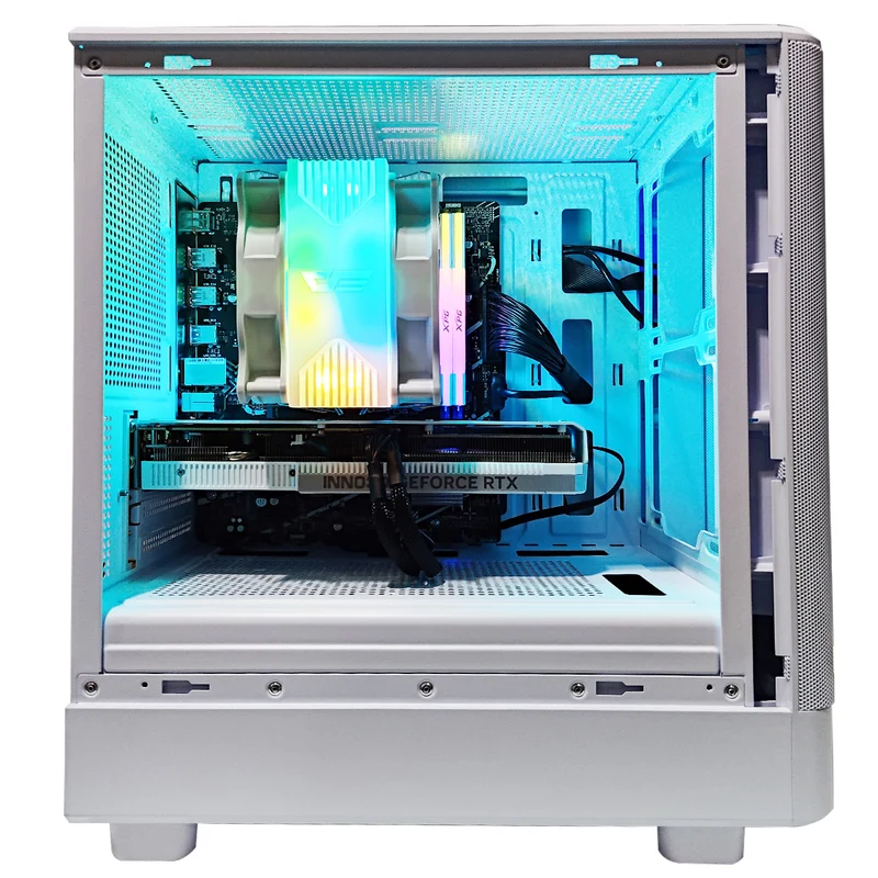 Sigma DB330M Mesh White Desktop Gaming PC | Intel i5 14400| 16 GB RAM | 1 TB SSD | RTX 4060 Ti | Windows 11 Pro