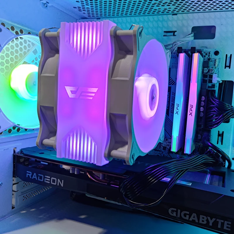 Alpha DLM 21 White Desktop Gaming PC | AMD Ryzen 5 5600 | 16GB RAM | 512GB SSD | RX 6600 | Windows 11 Pro