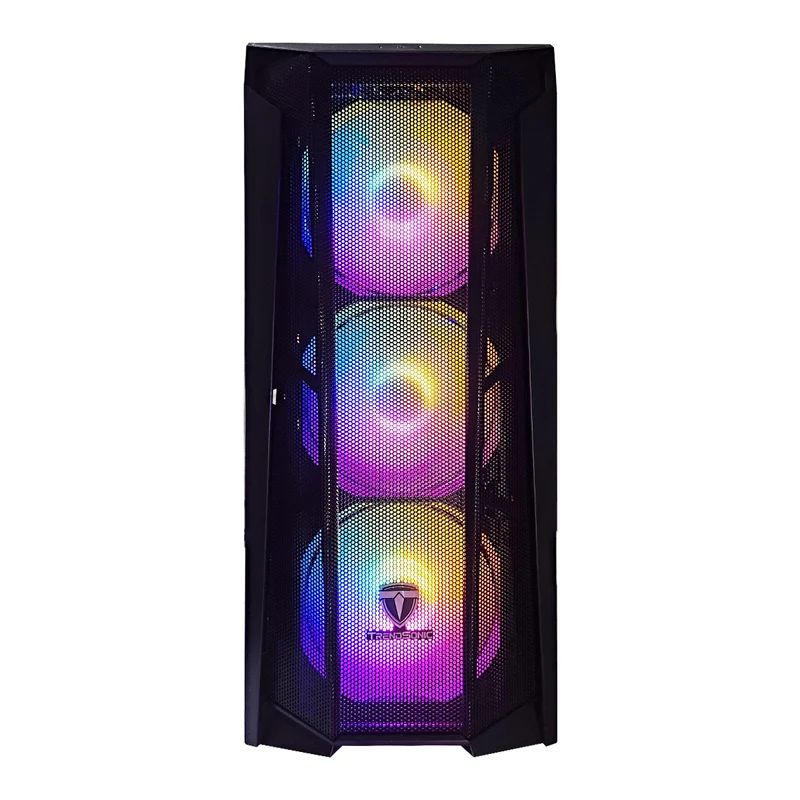 Alpha Cronus Black Desktop Gaming PC | AMD Ryzen 5 5600X | 16GB RAM | 512GB SSD | RX 6600 | Windows 11 Pro