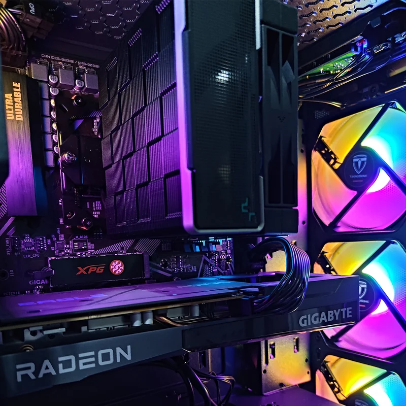 Alpha Cronus Black Desktop Gaming PC | AMD Ryzen 5 5600X | 16GB RAM | 512GB SSD | RX 6600 | Windows 11 Pro