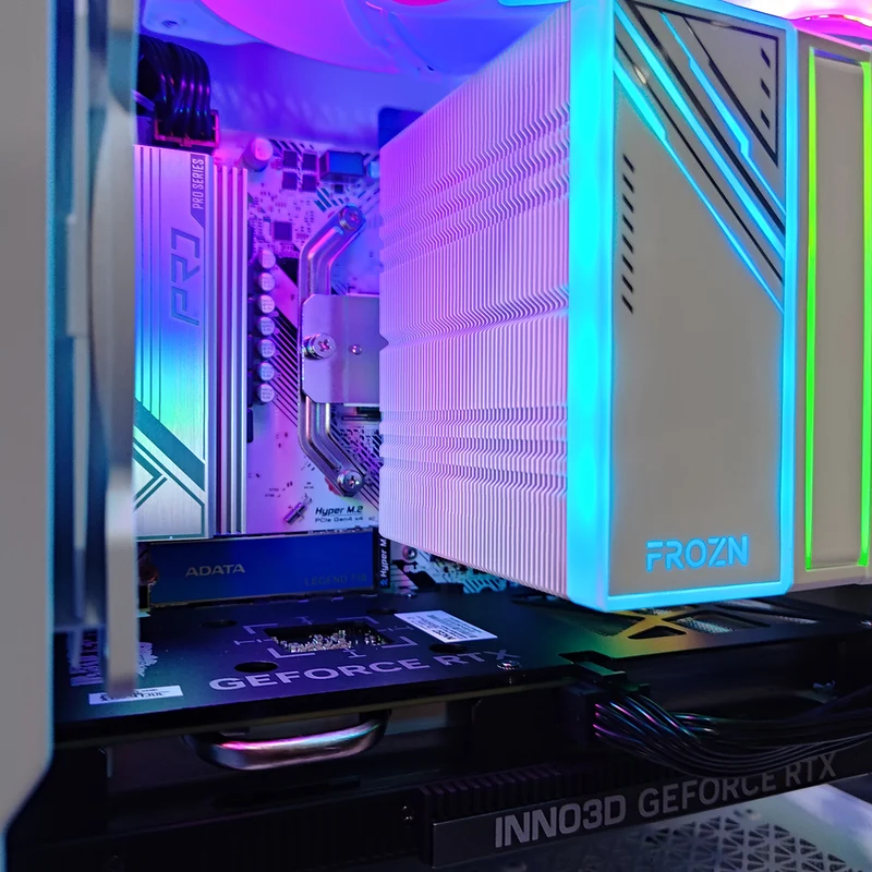 Alpha Reyna White Desktop Gaming PC | Ryzen 5 5500 | 16GB RAM | 512GB SSD | RTX 4060 | Windows 11 Pro