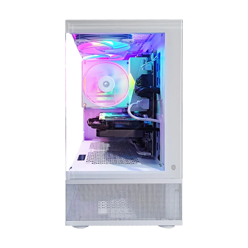Alpha Reyna White Desktop Gaming PC | Ryzen 5 5500 | 16GB RAM | 512GB SSD | RTX 4060 | Windows 11 Pro