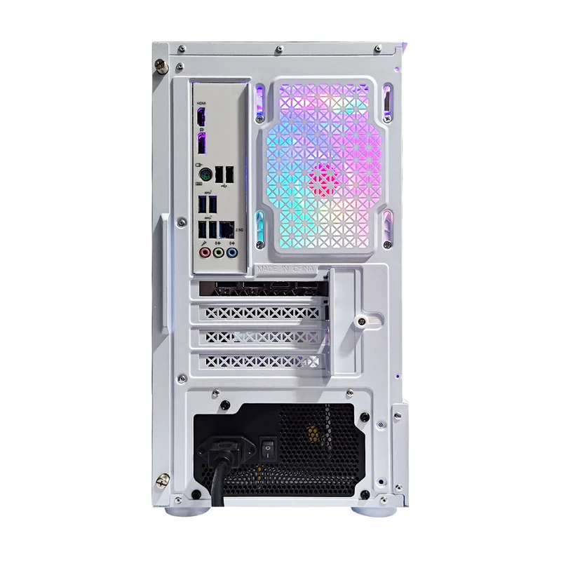 Alpha Reyna White Desktop Gaming PC | Ryzen 5 5500 | 16GB RAM | 512GB SSD | RTX 4060 | Windows 11 Pro