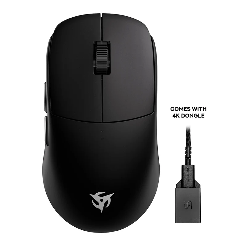 Vaxee x Ninjutso Sora 4K Wireless Mouse (Black, Blue, Pink, Orange, Red)