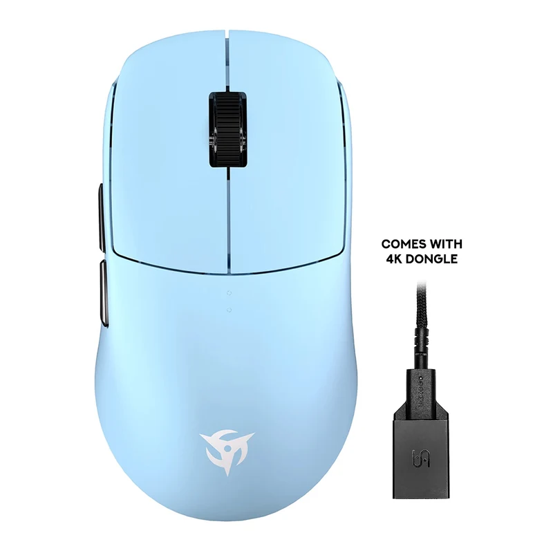 Vaxee x Ninjutso Sora 4K Wireless Mouse (Black, Blue, Pink, Orange, Red)