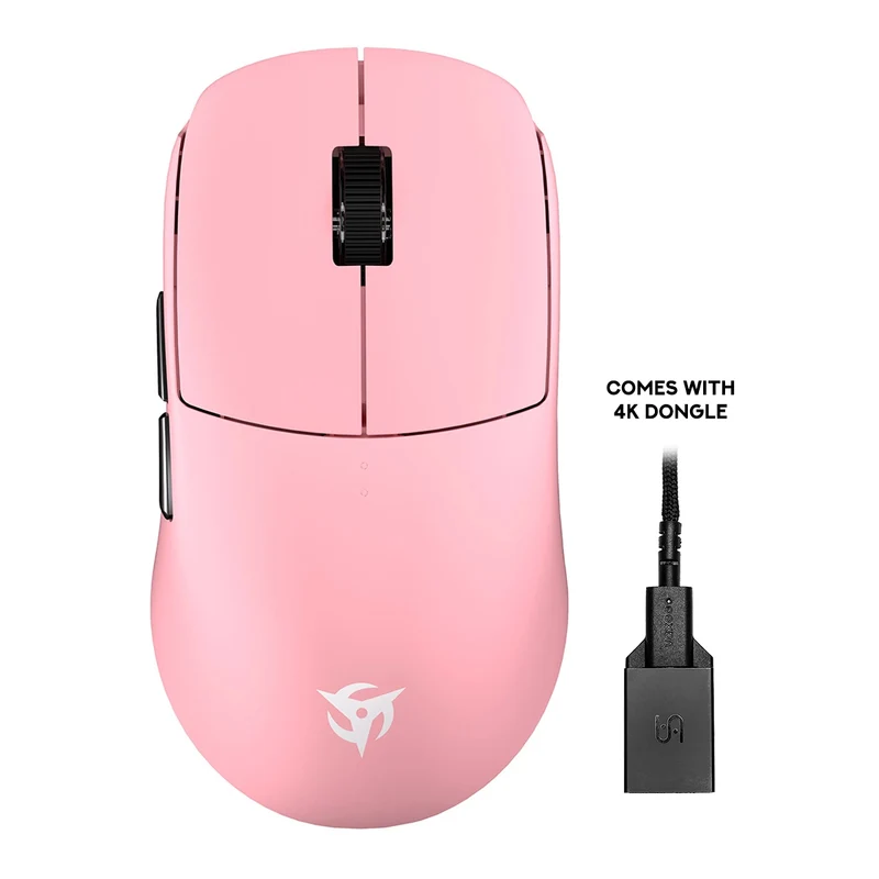 Vaxee x Ninjutso Sora 4K Wireless Mouse (Black, Blue, Pink, Orange, Red)