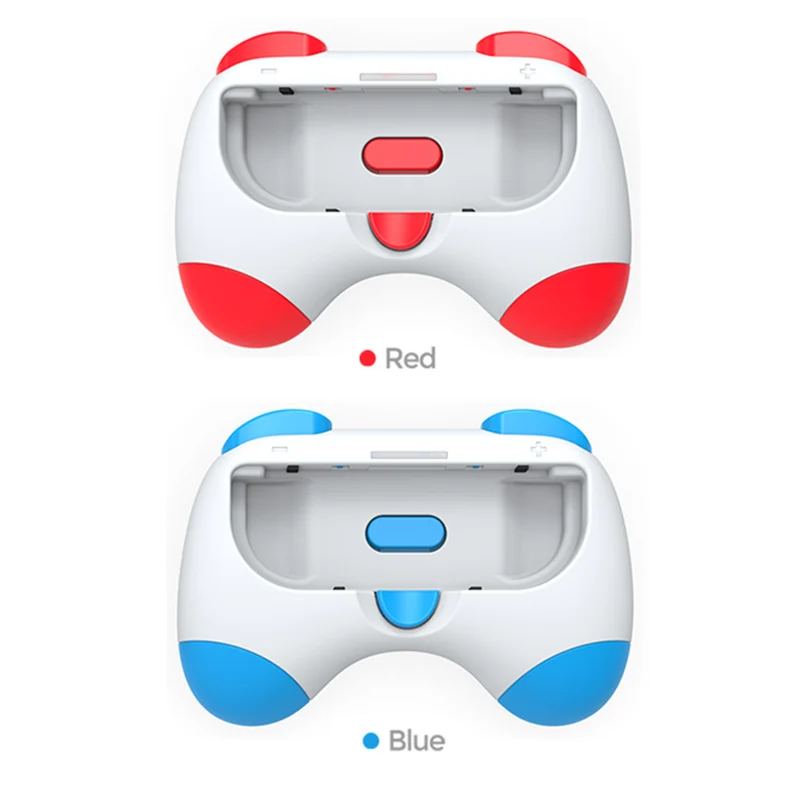 Dobe Controller Grip for Nintendo N-Switch / N-Switch OLED Joy-Pad (Pink/Yellow, Red/Blue, Purple/Green, Light Green/Light Blue) TNS-2130