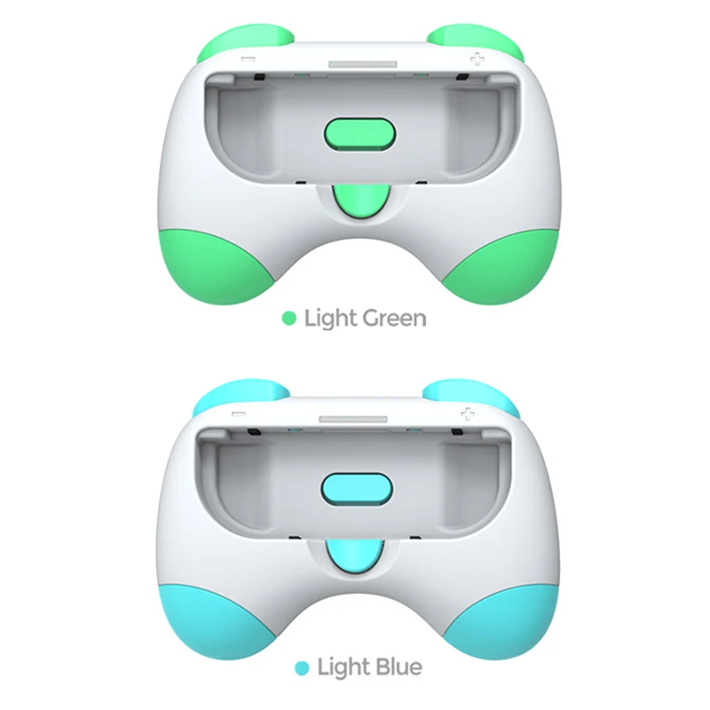 Dobe Controller Grip for Nintendo N-Switch / N-Switch OLED Joy-Pad (Pink/Yellow, Red/Blue, Purple/Green, Light Green/Light Blue) TNS-2130