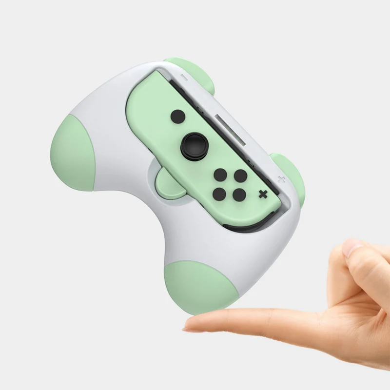 Dobe Controller Grip for Nintendo N-Switch / N-Switch OLED Joy-Pad (Pink/Yellow, Red/Blue, Purple/Green, Light Green/Light Blue) TNS-2130