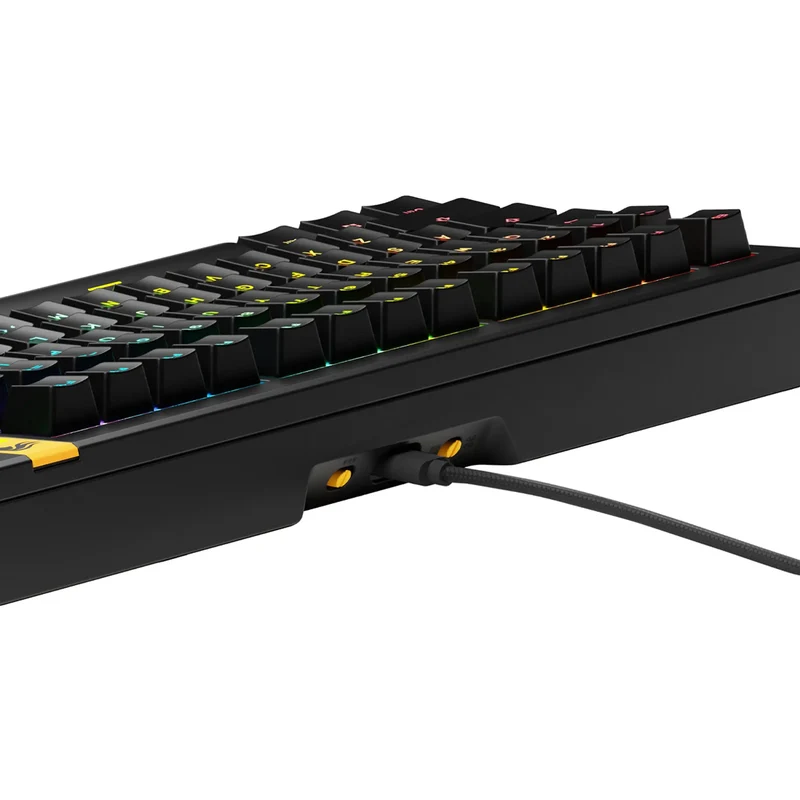 Glorious GMMK 3 HE 75% Prebuilt Hall Effect Wired Mechanical Gaming Keyboard (Black) (GLO-KB-GMMK3-75-PB-HE-W-BLK-US)