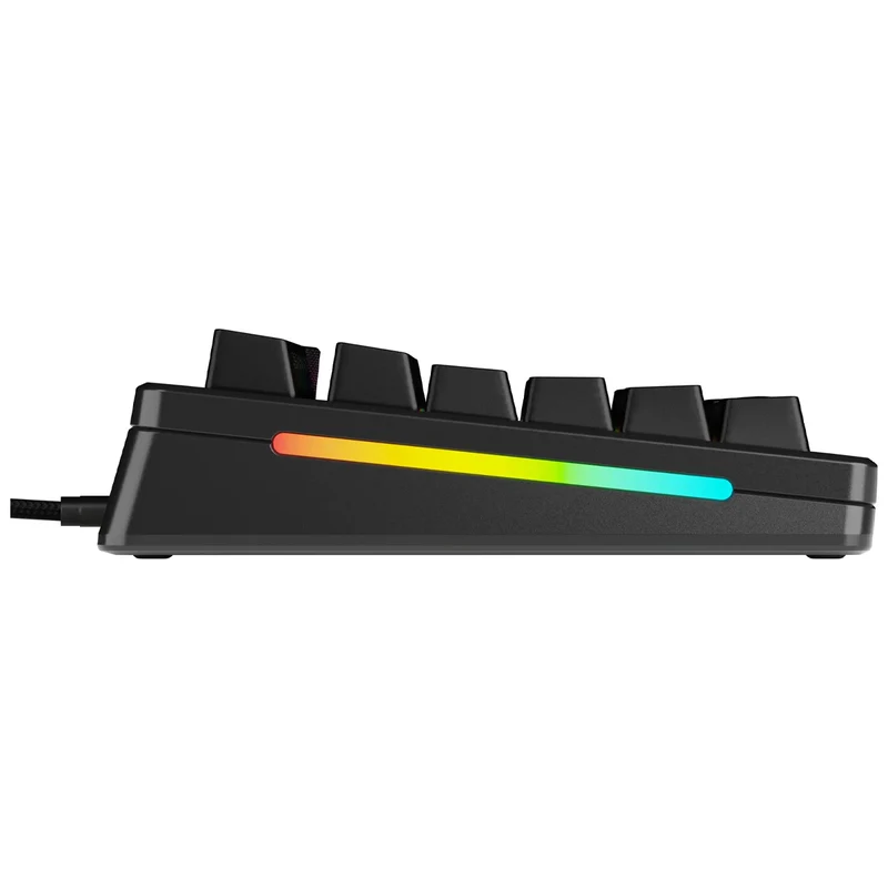 Glorious GMMK 3 75% Prebuilt Wired Mechanical Gaming Keyboard (Black) (GLO-KB-GMMK3-75-PB-FOX-W-BLK-US)