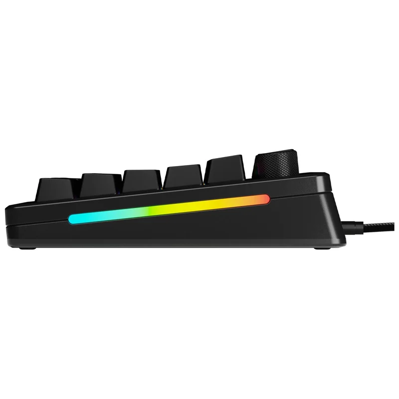 Glorious GMMK 3 75% Prebuilt Wired Mechanical Gaming Keyboard (Black) (GLO-KB-GMMK3-75-PB-FOX-W-BLK-US)