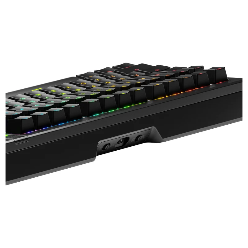 Glorious GMMK 3 Pro 75% Prebuilt Wireless Mechanical Gaming Keyboard (Black) (GLO-KB-GMMK3-PRO-75-PB-FOX-WL-BLK-US)