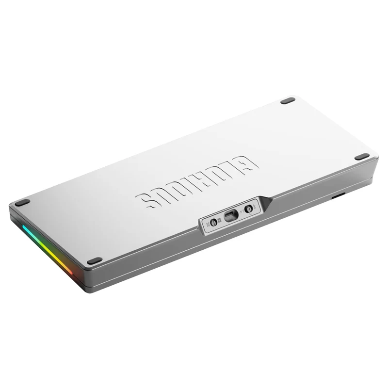 Glorious GMMK 3 Pro 75% Prebuilt Wireless Mechanical Gaming Keyboard (Silver) (GLO-KB-GMMK3-PRO-75-PB-FOX-WL-SIL-US)
