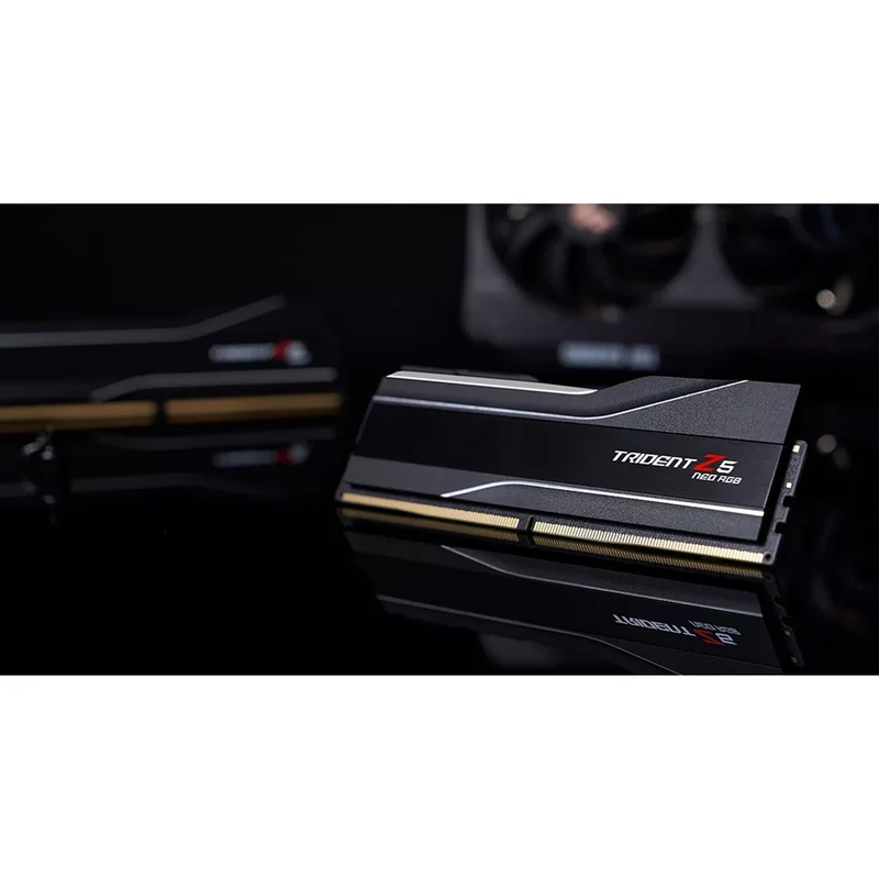 G.Skill Trident Z5 Neo RGB 32GB (2x16GB) DDR5-6400 MT/s CL30-39-39-102 1.40V AMD EXPO Desktop Memory (Black, White) (F5-6400J3039G16GX2-TZ5NR, F5-6400J3039G16GX2-TZ5NRW)