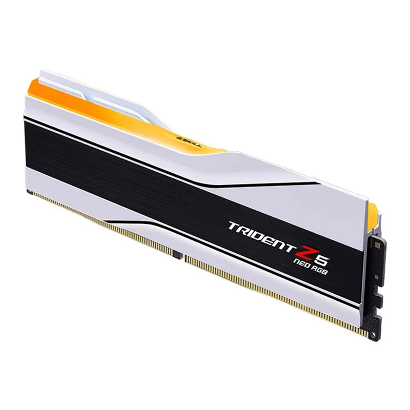 G.Skill Trident Z5 Neo RGB 32GB (2x16GB) DDR5-6400 MT/s CL30-39-39-102 1.40V AMD EXPO Desktop Memory (Black, White) (F5-6400J3039G16GX2-TZ5NR, F5-6400J3039G16GX2-TZ5NRW)
