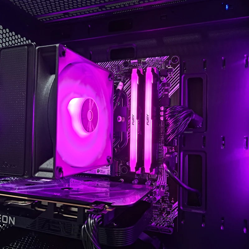 Alpha Gamma C50 Black Desktop Gaming PC | AMD Ryzen 5 5600G | 16GB RAM | 500GB SSD | RX 6600 | Windows 11 Pro