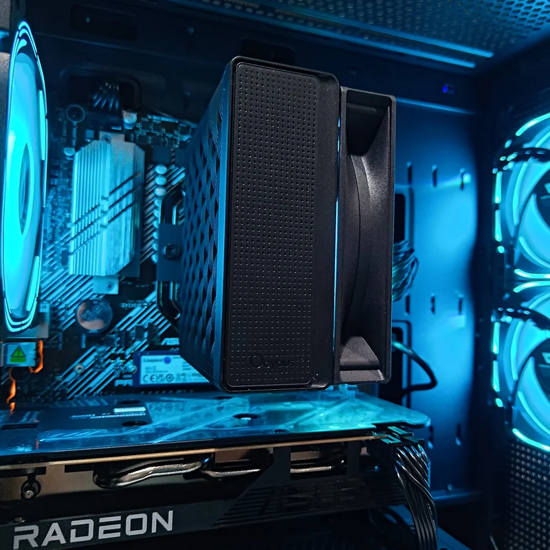 Alpha Gamma C50 Black Desktop Gaming PC | AMD Ryzen 5 5600G | 16GB RAM | 500GB SSD | RX 6600 | Windows 11 Pro