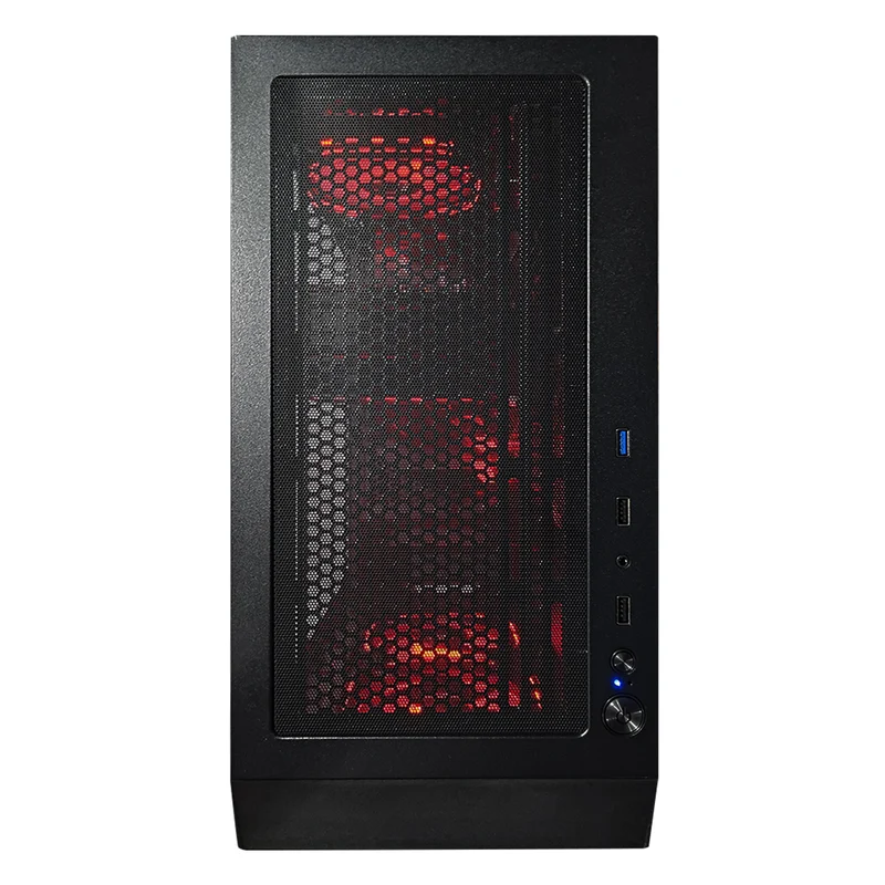Alpha Gamma C50 Black Desktop Gaming PC | AMD Ryzen 5 5600G | 16GB RAM | 500GB SSD | RX 6600 | Windows 11 Pro