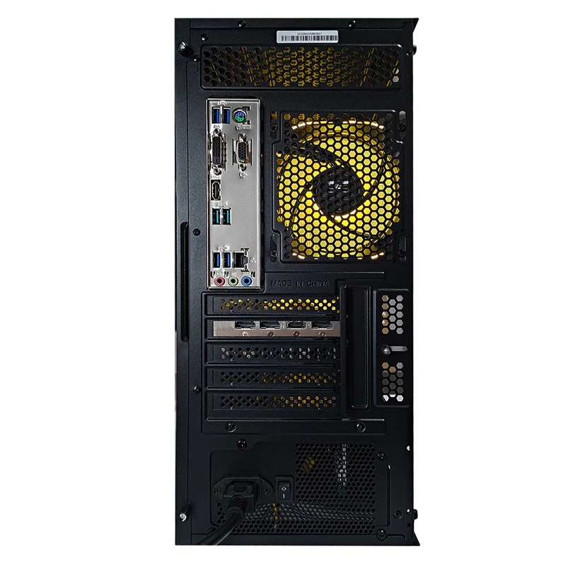 Alpha Gamma C50 Black Desktop Gaming PC | AMD Ryzen 5 5600G | 16GB RAM | 500GB SSD | RX 6600 | Windows 11 Pro