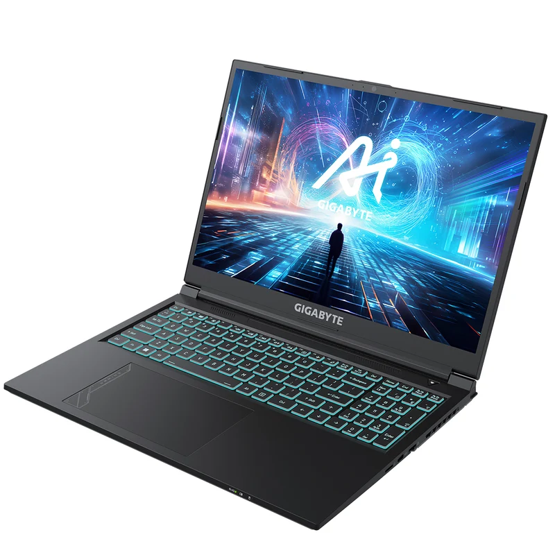 Gigabyte G6 MF-H2PH853KH Gaming Laptop (Iron Grey) | 15.6" FHD+ (1920x1200) 165Hz | i7-13620H | 16GB RAM | 512GB SSD | RTX 4050 | Windows 11 Home | Gaming Backpack