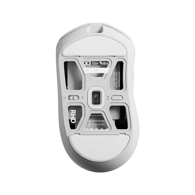 Pulsar X3 Ultralight Weight eSports Mouse Size 1 (Black, White) (PX3R11, PX3R12)
