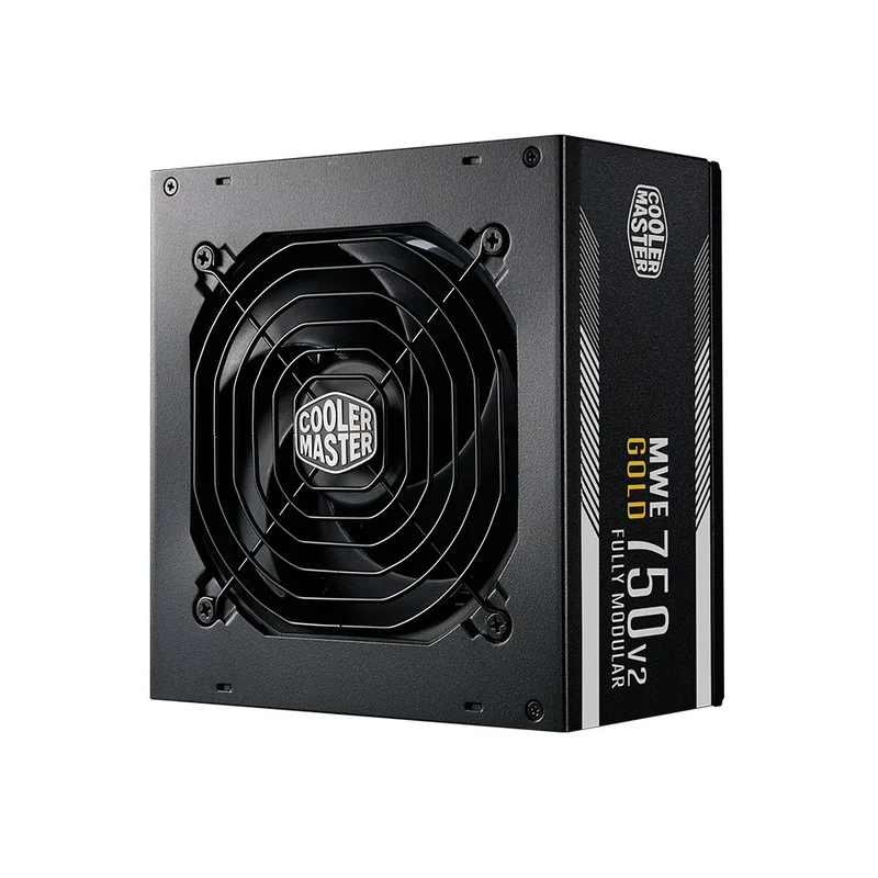 Cooler Master MWE Gold 750W V2 ATX 3.1 Full-Modular Power Supply (Black, White)