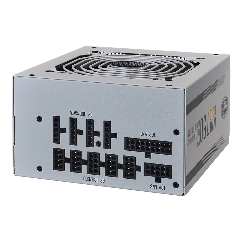 Cooler Master MWE Gold 750W V2 ATX 3.1 Full-Modular Power Supply (Black, White)