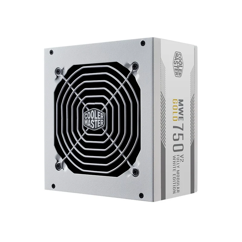 Cooler Master MWE Gold 750W V2 ATX 3.1 Full-Modular Power Supply (Black, White)