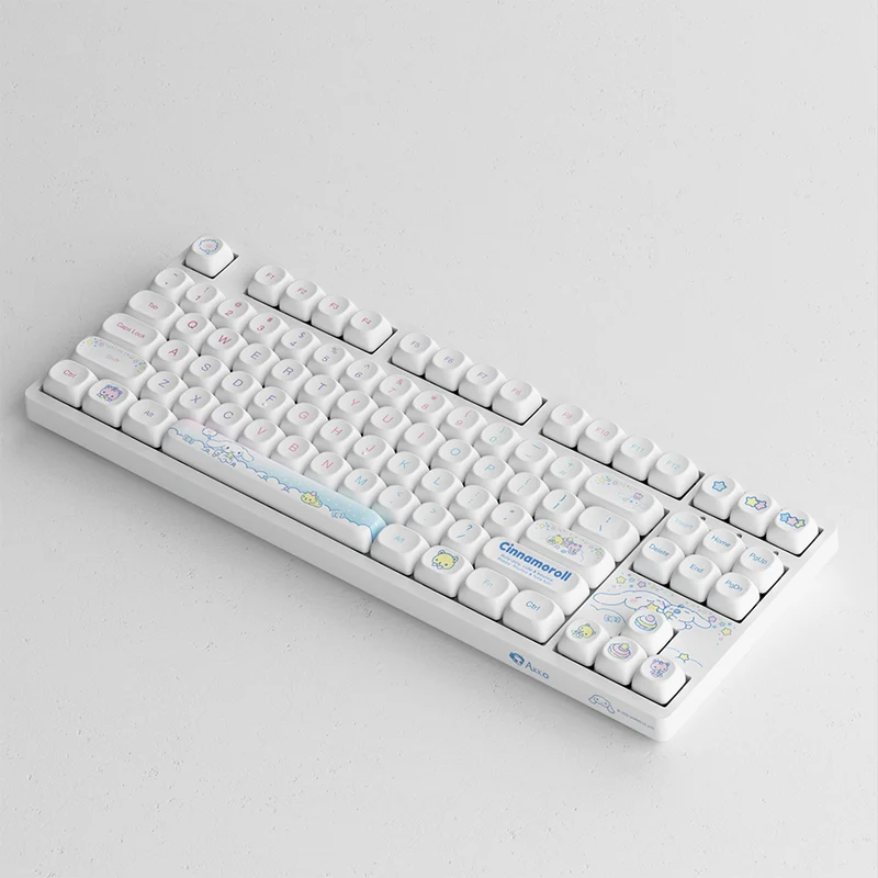 Akko Cinnamoroll Star 3087 V3 Wired Mechanical Keyboard (Cherry MX RGB Black Switch, Cherry MX RGB Brown Switch)
