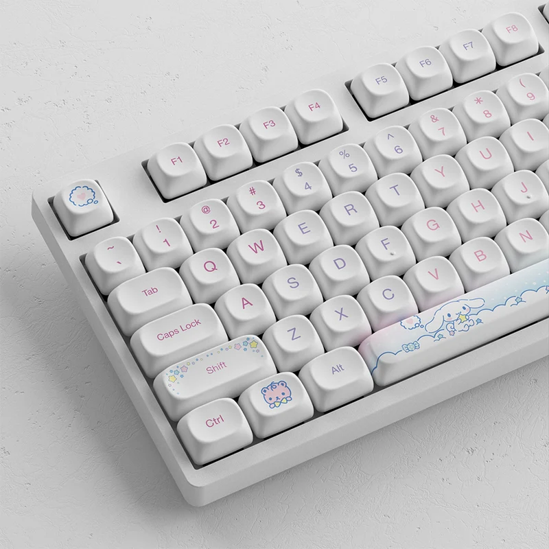 Akko Cinnamoroll Star 3087 V3 Wired Mechanical Keyboard (Cherry MX RGB Black Switch, Cherry MX RGB Brown Switch)