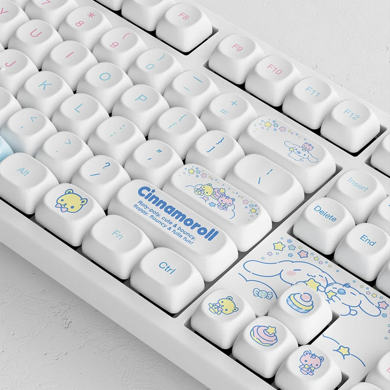 Akko Cinnamoroll Star 3087 V3 Wired Mechanical Keyboard (Cherry MX RGB Black Switch, Cherry MX RGB Brown Switch)