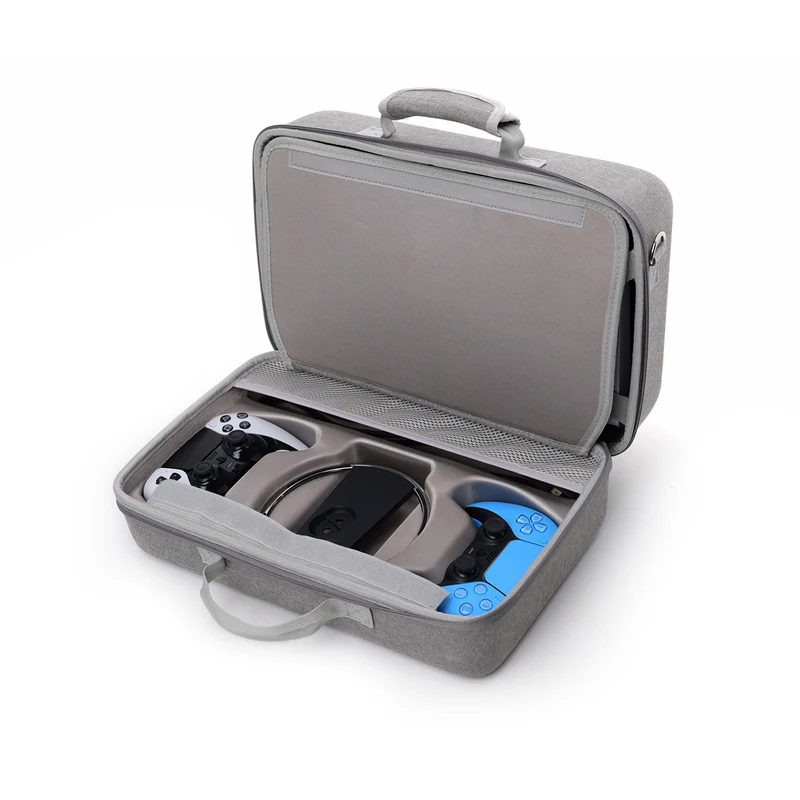Dobe Storage Case for PS5 Slim (Black, Grey) TP5-3590