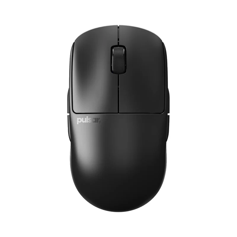 Pulsar X2A V3 Ultralight Weight Wireless Ambidextrous eSports Gaming Mouse Size 2 (Black, White) (PX2A321, PX2A322)
