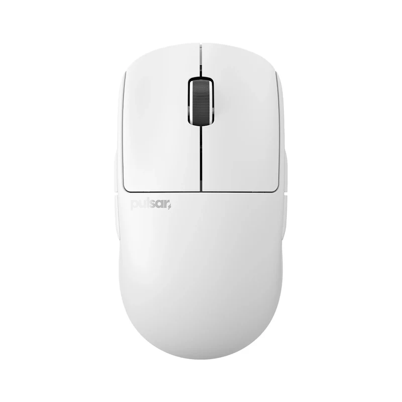 Pulsar X2A V3 Ultralight Weight Wireless Ambidextrous eSports Gaming Mouse Size 2 (Black, White) (PX2A321, PX2A322)