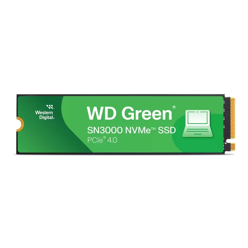 WD Green SN3000 1TB NVMe PCIe Gen 4.0 M.2 2280 Up to 5,000MB/s Read Internal SSD (WDS100T4G0E-00CPS0)