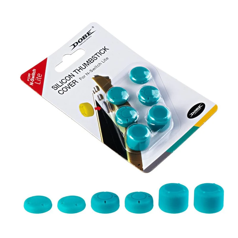 DOBE NSW SILICON THUMBSTICK COVER FOR N-SWITCH LITE (TURQUOISE) TNS-877C