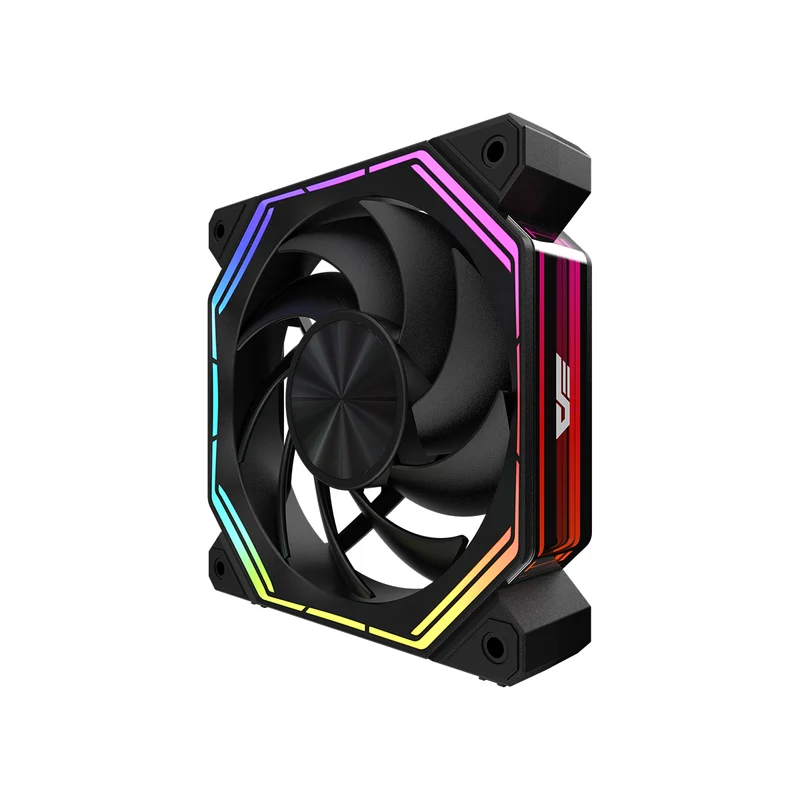 Darkflash Infinity 34 120MM A-RGB Cooling Fan (3-IN-1 Pack) (Black, White)