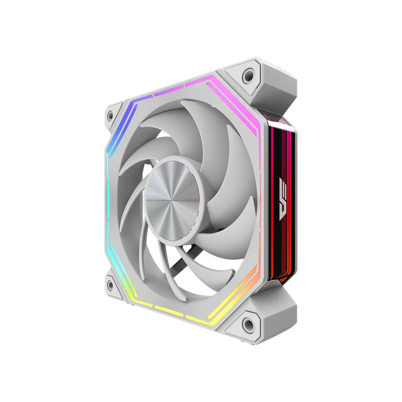 Darkflash Infinity 34 120MM A-RGB Cooling Fan (3-IN-1 Pack) (Black, White)
