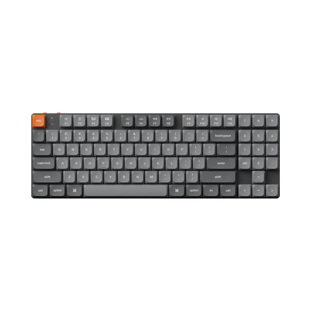 Keychron K13 Max QMK/VIA RGB Backlight Hot-Swappable Wireless Custom Mechanical Keyboard Low Profile Gateron Mechanical Switch