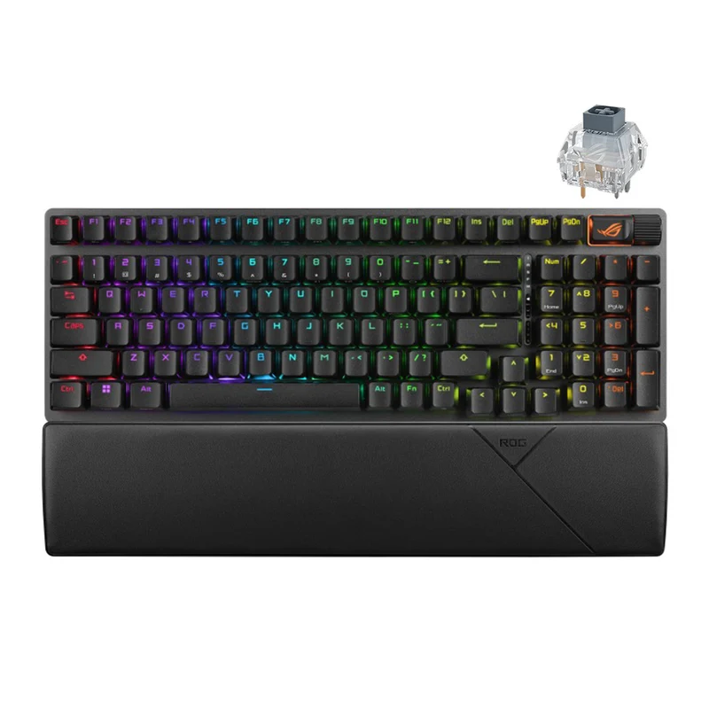 Asus ROG Strix Scope II 96 Wireless Mechanical Gaming Keyboard (Black) (ROG NX Storm Switch)