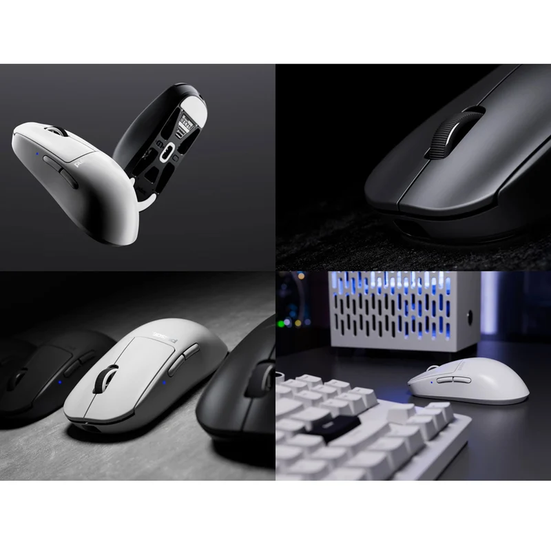 Pulsar X2 V3 Ultralight Weight eSports Gaming Mouse Size 2 (Black, White) (PX2321, PX2322)